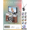 VLOGIX PRO FLIP CAM Kamera fotoğraf makinesi (KAHVE)