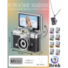 VLOGIX PRO FLIP CAM Kamera fotoğraf makinesi(SİYAH)