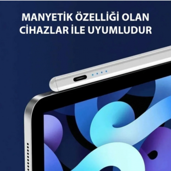 Şarjlı Dokunmatik Kalem iOS Android Windows Uyumlu Tablet Telefon iPad Yazı Çizim Kalemi
