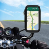 Motosiklet Bisiklet Telefon Tutucu Ayna Bağlantılı Su Geçirmez Kılıf Motor Tutacağı