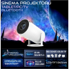 4K Android Led Projektör 1280*720P Taşınabilir Ev Sinema Projeksiyonu Wifi Akıllı Görüntü Sistemi