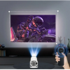 4K Android Led Projektör 1280*720P Taşınabilir Ev Sinema Projeksiyonu Wifi Akıllı Görüntü Sistemi