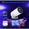4K Android Led Projektör 1280*720P Taşınabilir Ev Sinema Projeksiyonu Wifi Akıllı Görüntü Sistemi