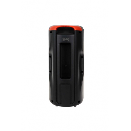 Büyük Boy Party Box Bluetooth Hoparlör Taşınabilir Şarjlı Kablosuz Karaoke Mikrofonlu Ses Sistemi