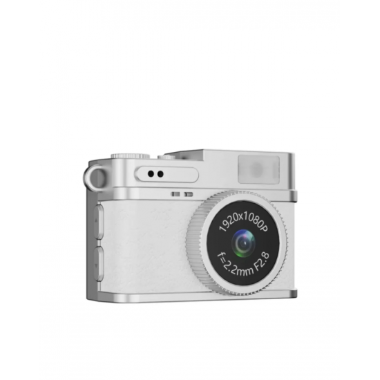 LUMIXA MINI PRO CAM  “Premium Creator Kamerası” fotoğraf makinesi (BEYAZ)