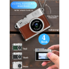 LUMIXA MINI PRO CAM  “Premium Kreatör Kamerası”  fotoğraf makinesi (KAHVERENGİ)