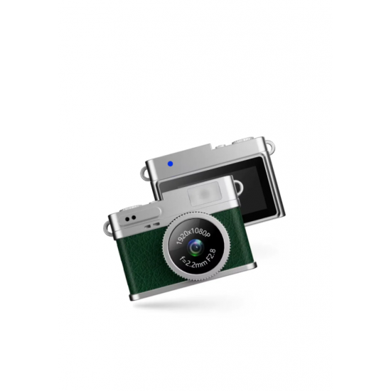 LUMIXA MINI PRO CAM  “Premium Creator Kamerası” fotoğraf makinesi (YEŞİL)