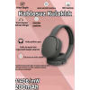 Bluetooth Kulaklık iOS Android Uyumlu Yüksek Ses Kalitesi Mikrofonlu Oyuncu SD Kartlı Siyah