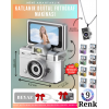 VLOGIX PRO FLIP CAM Kamera fotoğraf makinesi (BEYAZ)