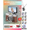 VLOGIX PRO FLIP CAM Kamera fotoğraf makinesi (KAHVE)