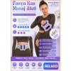 RELAXO Şarjlı Fasya Titreşimli Masaj Halkası Elektrikli Taşınabilir Tüm Vücut Kas Masaj Aleti BLK146