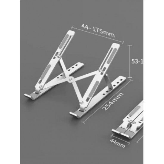 Katlanabilir Ayarlı Dizüstü Alüminyum Notebook Stand Macbook Tablet Laptop Stand