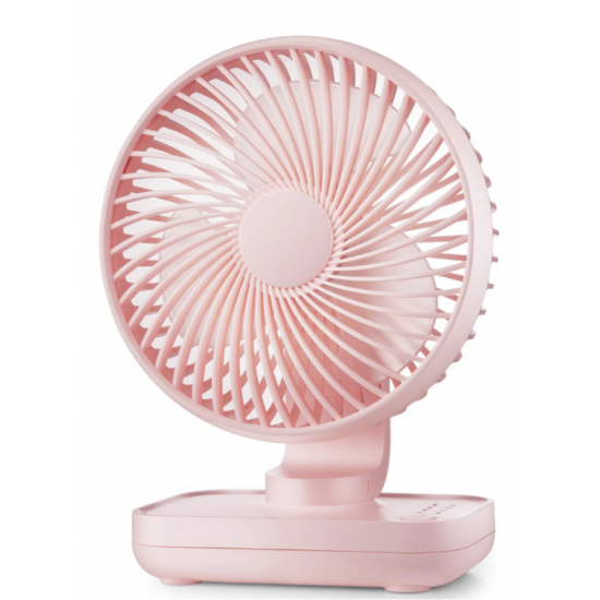 Mini Soğutucu Vantilatör Type-C Şarjlı Masa Üstü Fan Taşınabilir 4 Mod Hız Ayarlı Pervane (BEYAZ)