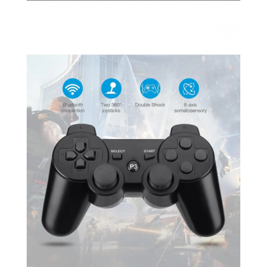 2li Ps3 Kablosuz Analog Oyun Kolu Dualshock Oyuncu Konsol Wireless Joystick Double Kumanda