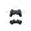 2li Ps3 Kablosuz Analog Oyun Kolu Dualshock Oyuncu Konsol Wireless Joystick Double Kumanda