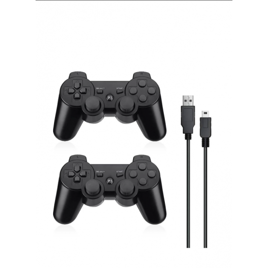 2li Ps3 Kablosuz Analog Oyun Kolu Dualshock Oyuncu Konsol Wireless Joystick Double Kumanda
