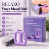 RELAXO Şarjlı Fasya Titreşimli Masaj Halkası Elektrikli Taşınabilir Tüm Vücut Kas Masaj Aleti BLK146