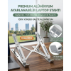 Taşınabilir Notebook Holder Standı Alüminyum Dizüstü Destek Katlanabilir Macbook Pro Klavye Tutucu